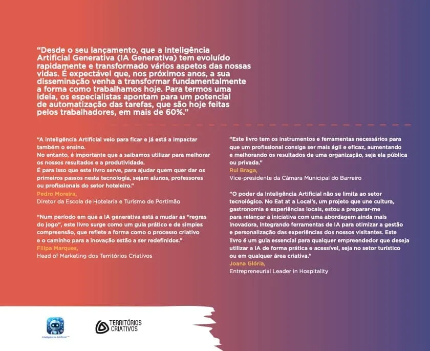 Contracapa do livro